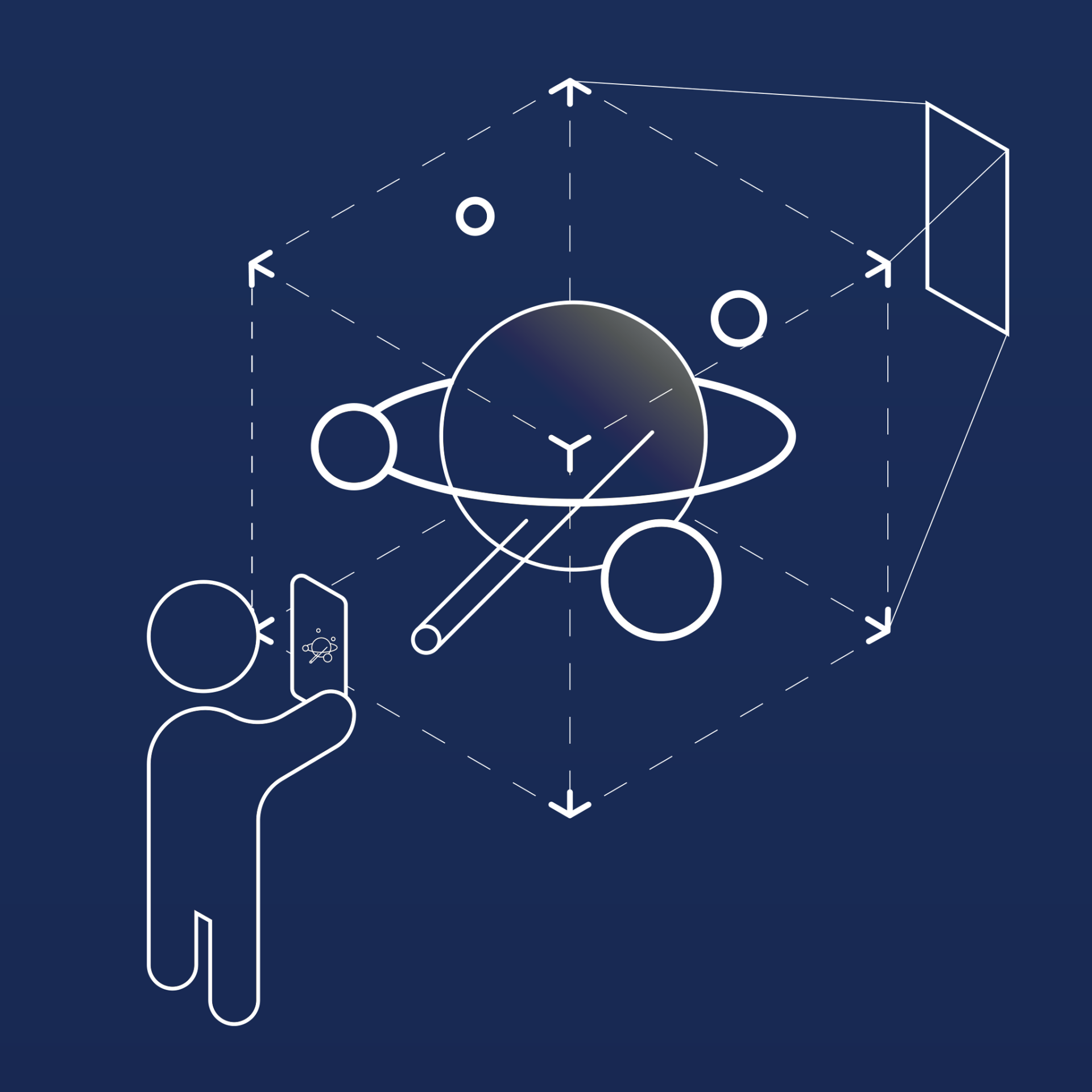 Curiscope - Artırılmış Gerçeklik Posteri - DÜNYA