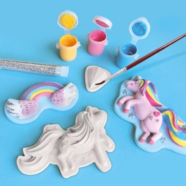 Kalıba Dök ve Boya - Unicorn - Simli