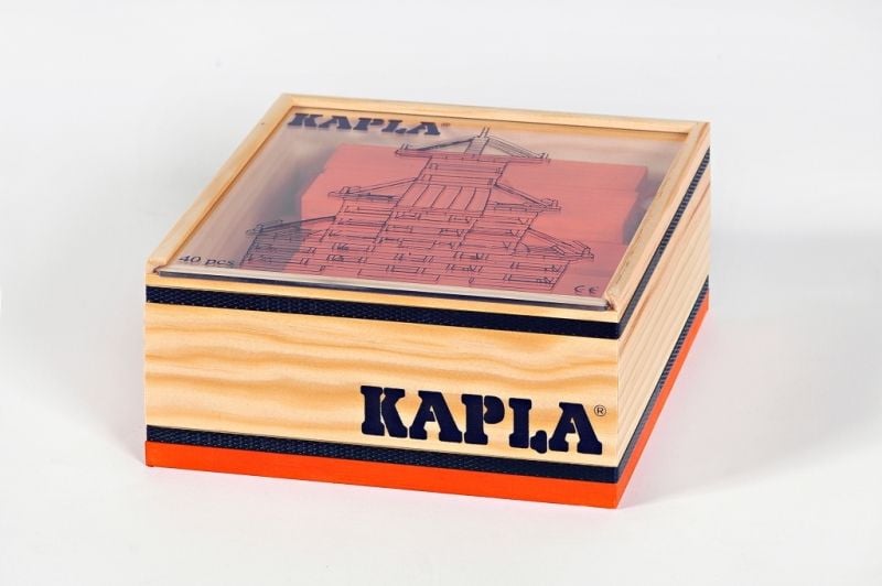 Kapla 40 Parça-Turuncu