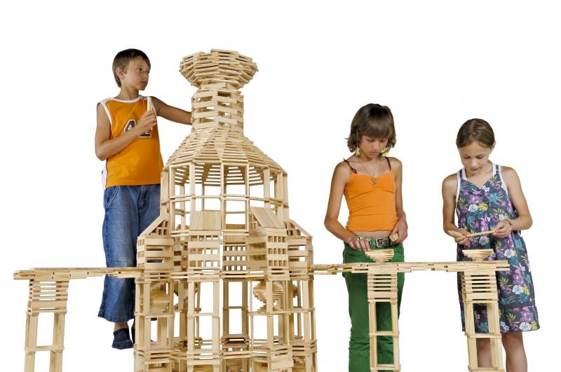 Kapla 1000 Parça Ahşap Blok