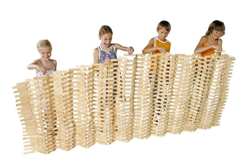 Kapla 1000 Parça Ahşap Blok