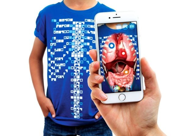 Curiscope Virtuali-Tee Artırılmış Gerçeklik Tişörtü