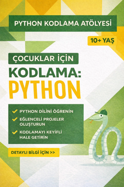 İndi Maker Zone | Çocuklar İçin Kodlama: PHYTON (10+)