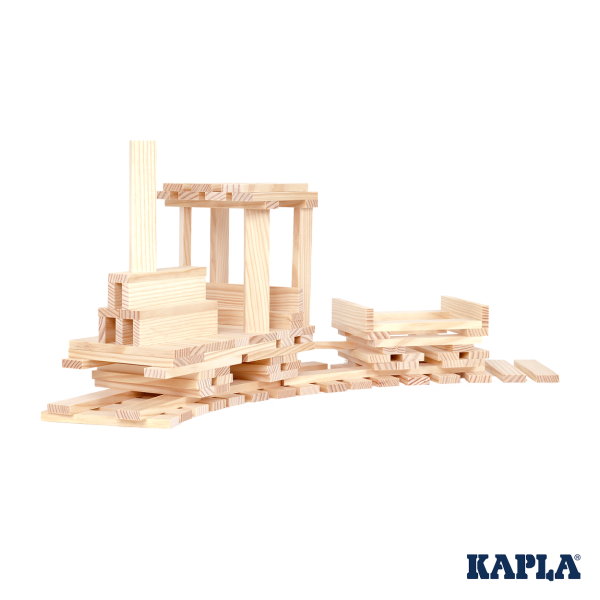 Kapla 100 Parça Ahşap Blok