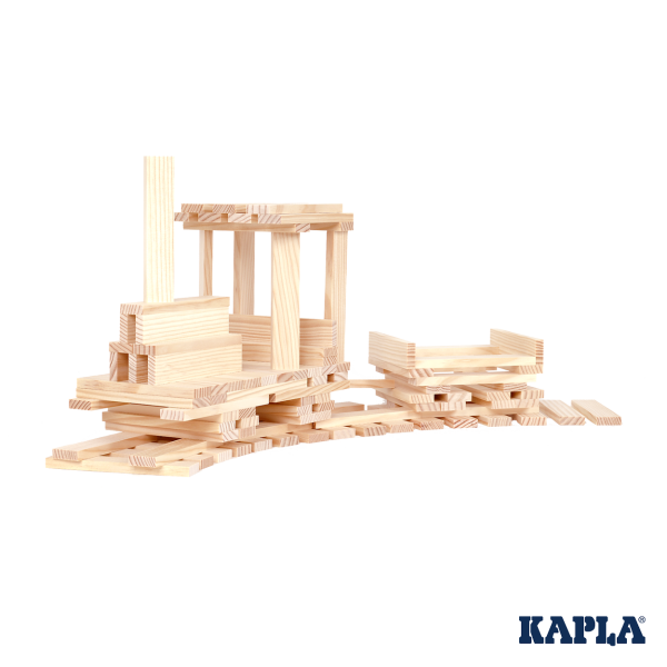 Kapla 100 Parça Ahşap Blok