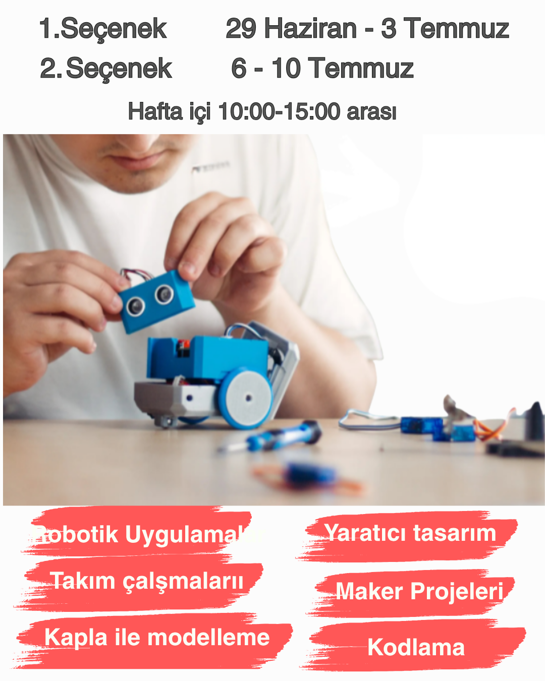 9-12 Yaş Maker Yaz Kampı