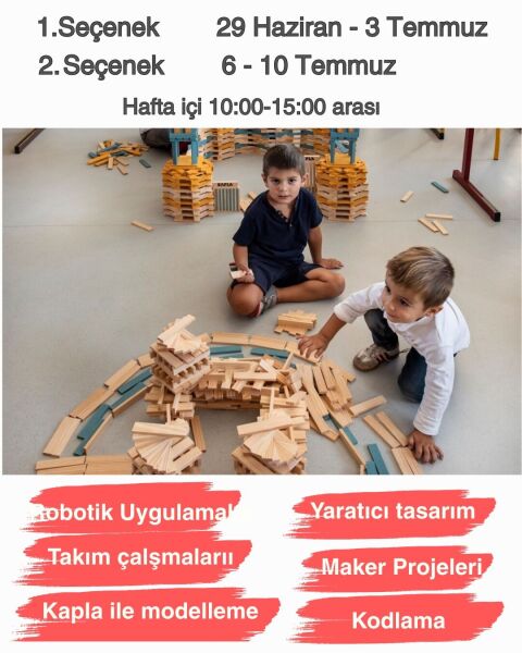 5-8 Yaş Maker Yaz Kampı