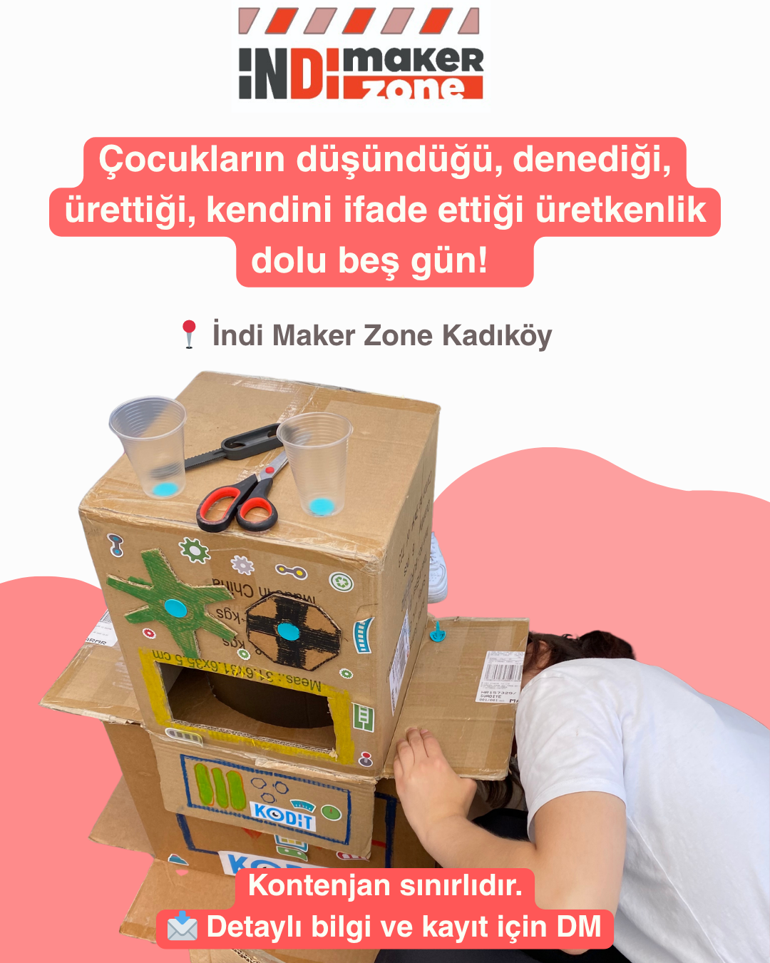 5-8 Yaş Maker Yaz Kampı