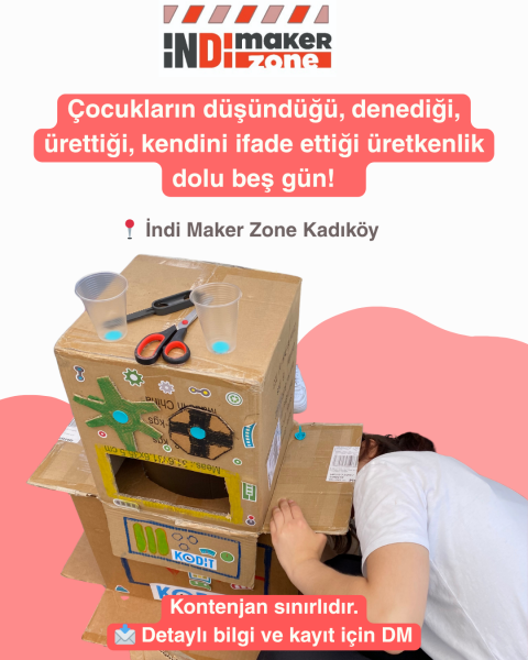 5-8 Yaş Maker Yaz Kampı